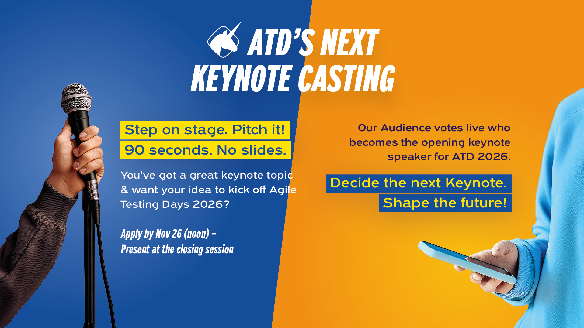 ATD's Next Keynote Casting – Vote for or Become the Opening Keynote 2026